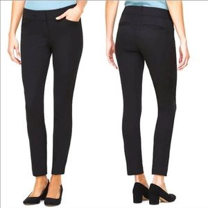 Loft modern skinny ankle black pants